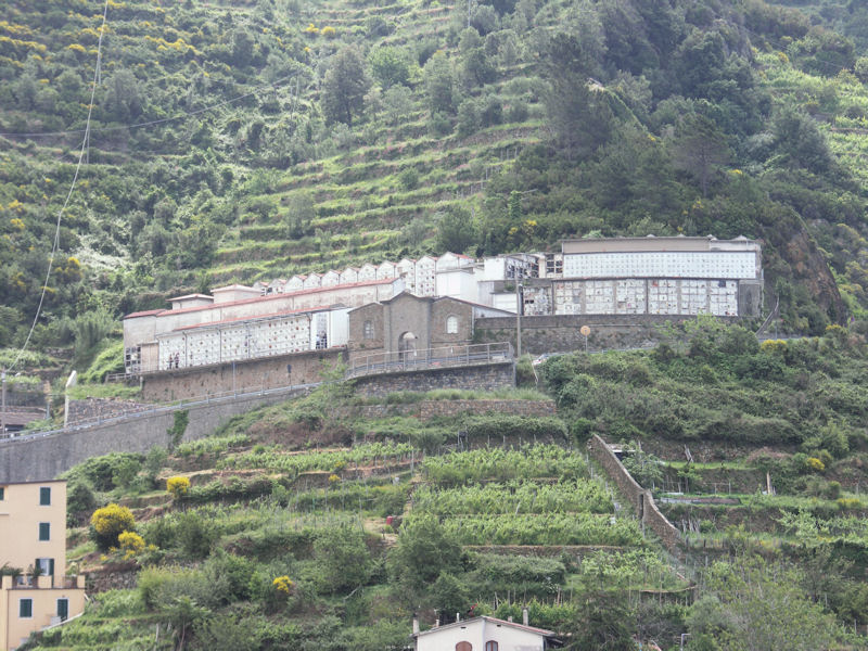 La Cinque Terre cemetery