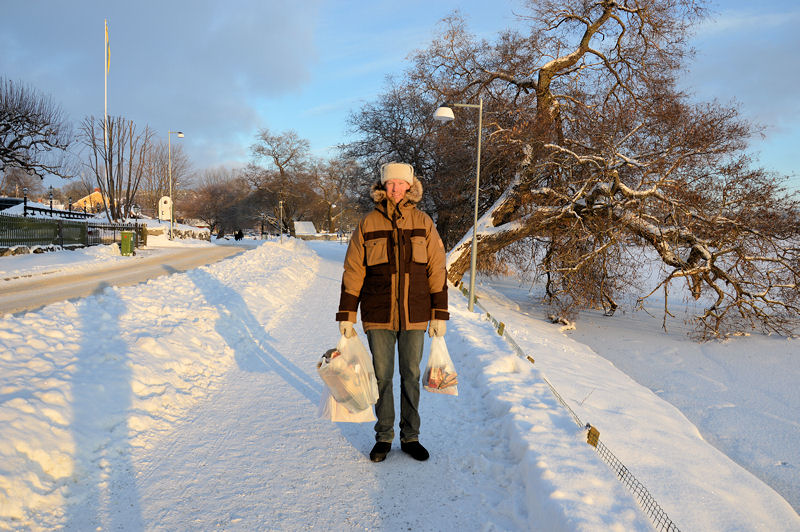 december 2012 Tomas with sigtuna shopping